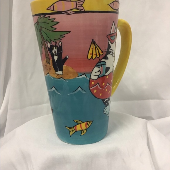 Catzilla coffee mug by Candace Reiter- AVAILABLE! - Picture 4 of 8
